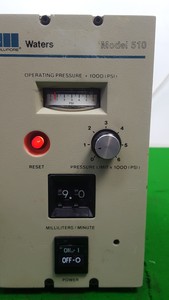 Thumbnail image of Millipore Waters 510 HPLC Pump / Solvent Delivery System