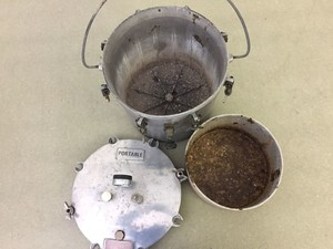 Thumbnail image of Vintage Aluminium Portable Autoclave Pressure Vessel Steel