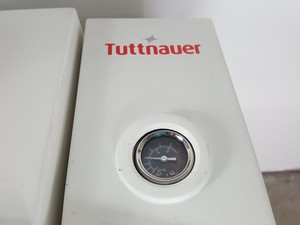 Thumbnail image of Tuttnauer 5050 ELV-D 110L  Laboratory Autoclave W/ Silent Master Lab Faulty