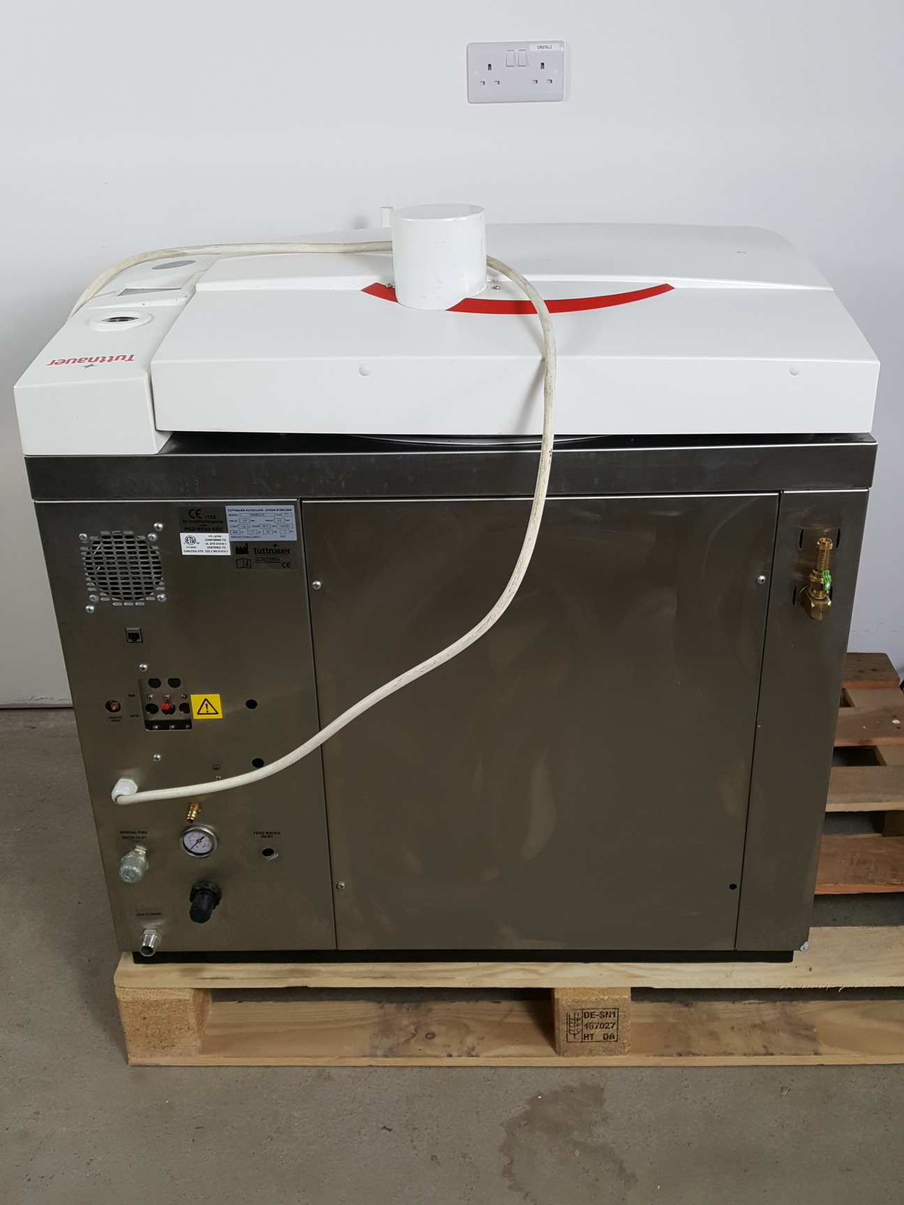 Image of Tuttnauer 5050 ELV-D 110L  Laboratory Autoclave W/ Silent Master Lab Faulty