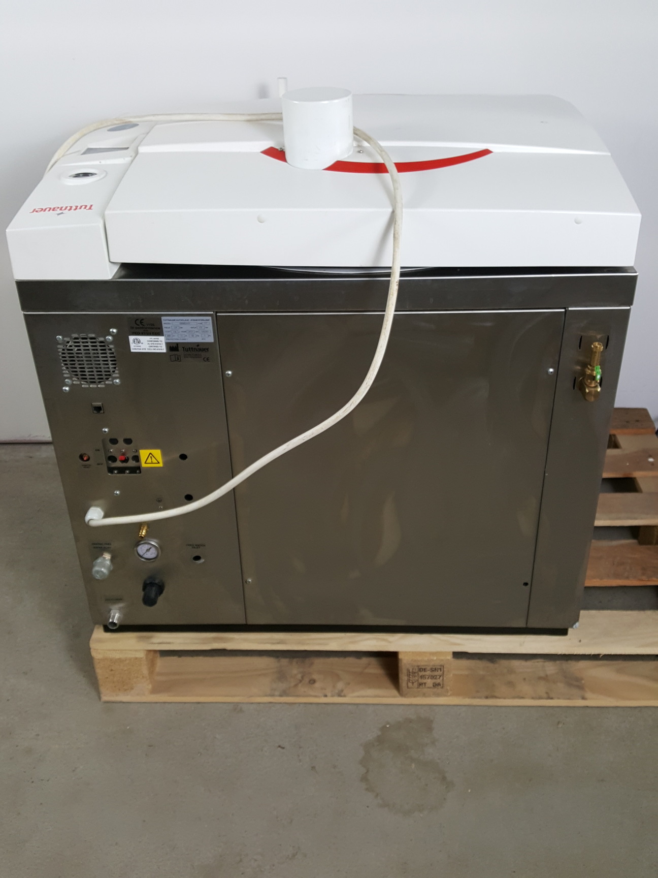 Image of Tuttnauer 5050 ELV-D 110L  Laboratory Autoclave W/ Silent Master Lab Faulty