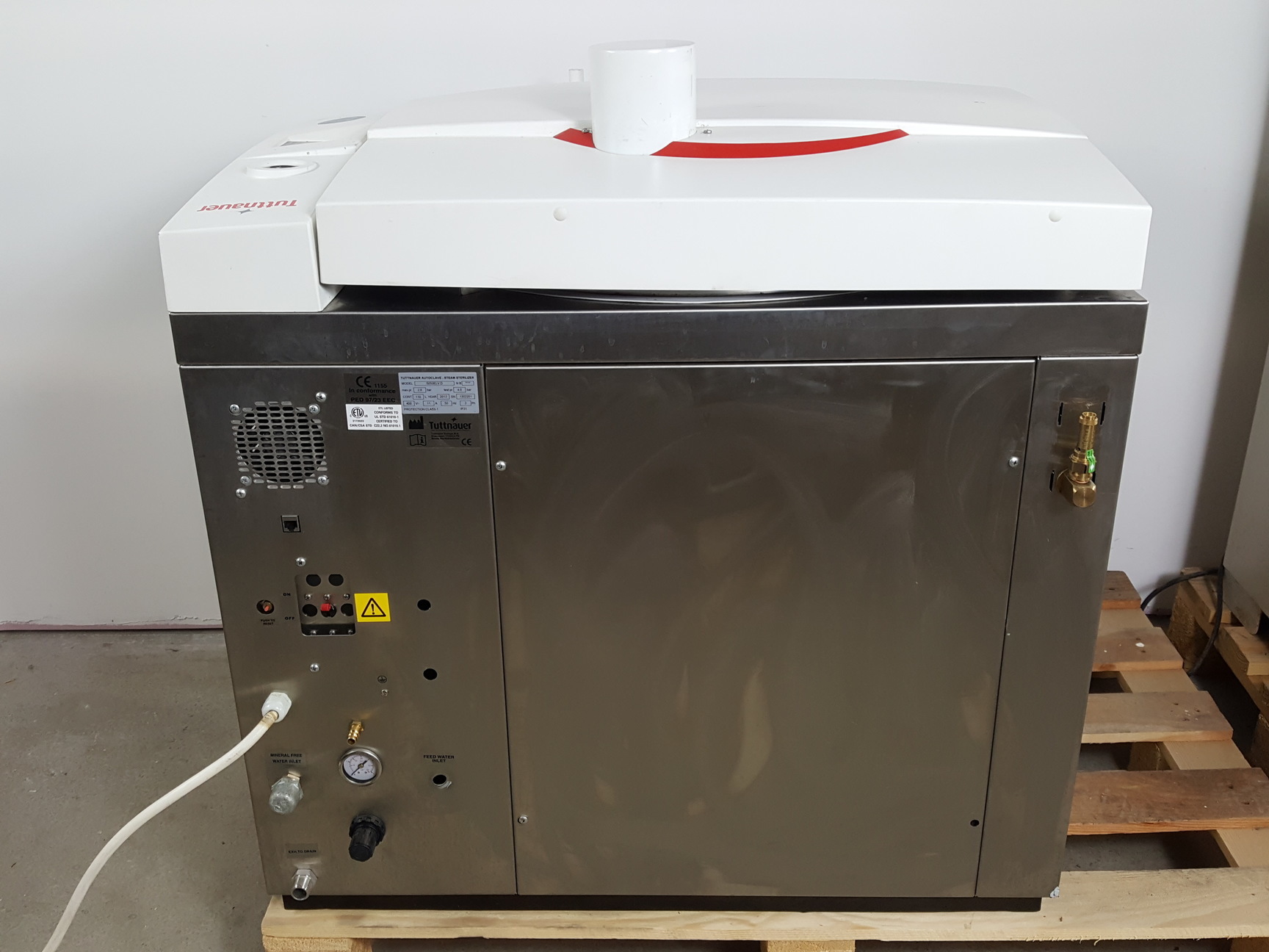 Image of Tuttnauer 5050 ELV-D 110L  Laboratory Autoclave W/ Silent Master Lab Faulty