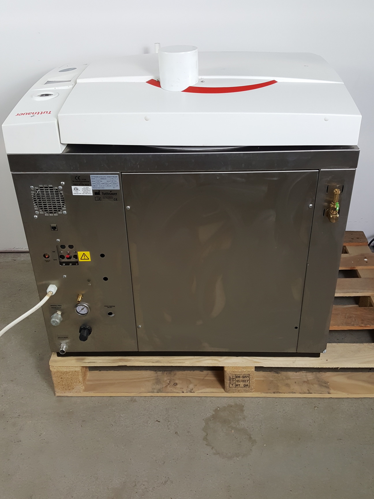 Image of Tuttnauer 5050 ELV-D 110L  Laboratory Autoclave W/ Silent Master Lab Faulty