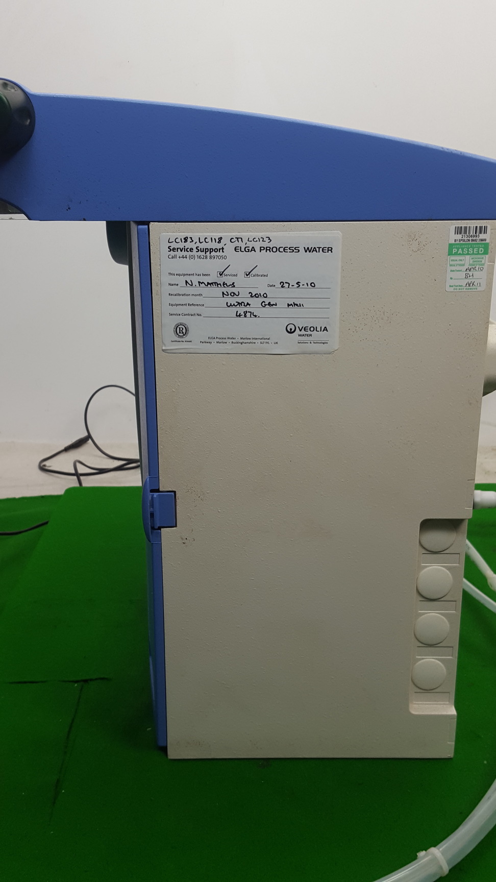 Image of Elga Purelab Ultra Genetic MK2 Water Purifier Purification System