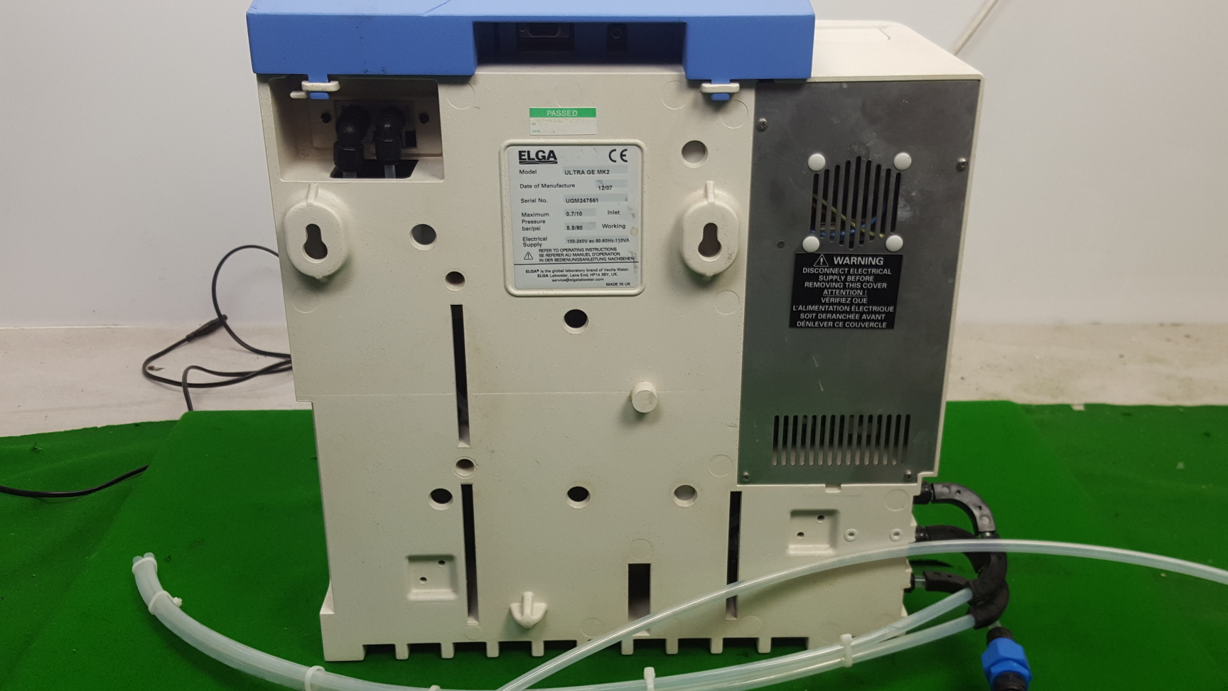 Image of Elga Purelab Ultra Genetic MK2 Water Purifier Purification System
