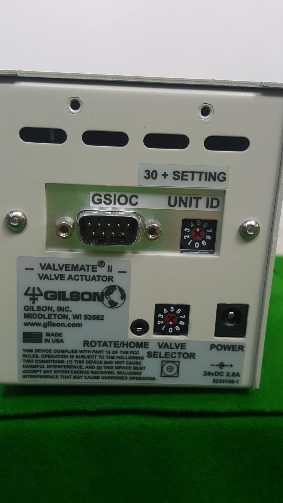 Image of Gilson Valvemate II Valve Actuator HPLC Lab Equipment