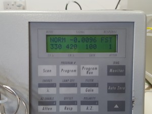 Thumbnail image of Waters Alliance HPLC 2690 Seperations + 474 Scanning Fluorescence Detector, Lab