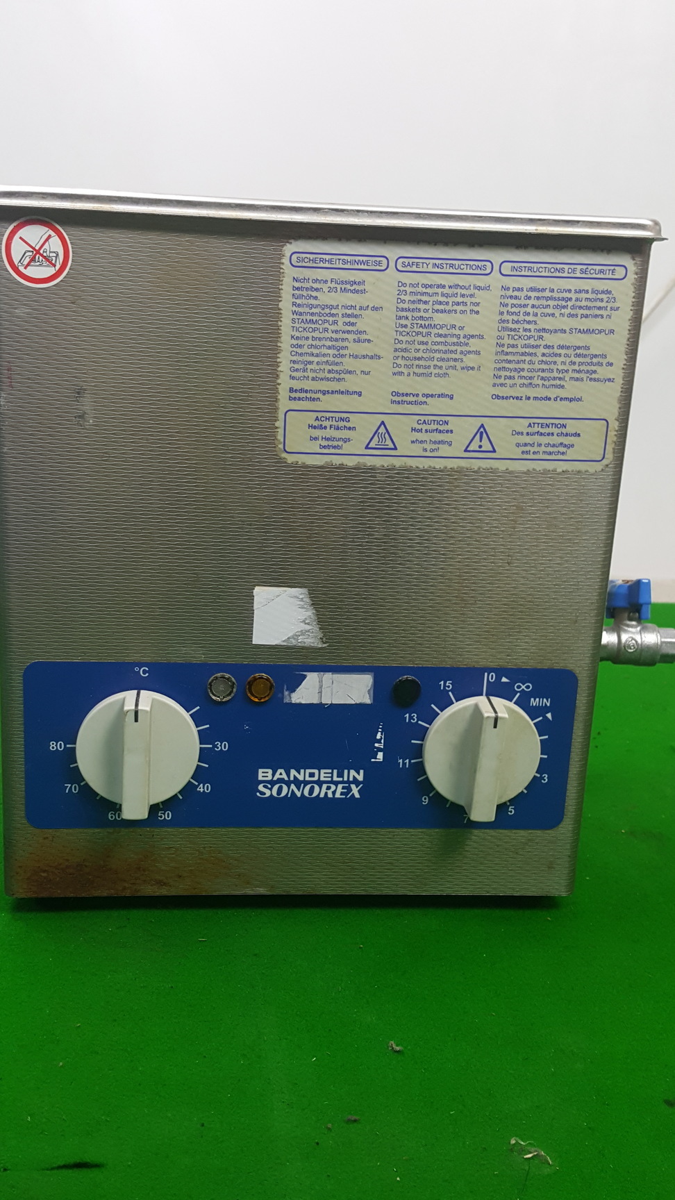 Image of Bandelin RK103H Sonorex Super Ultrasonic Water Bath Spares / Repair