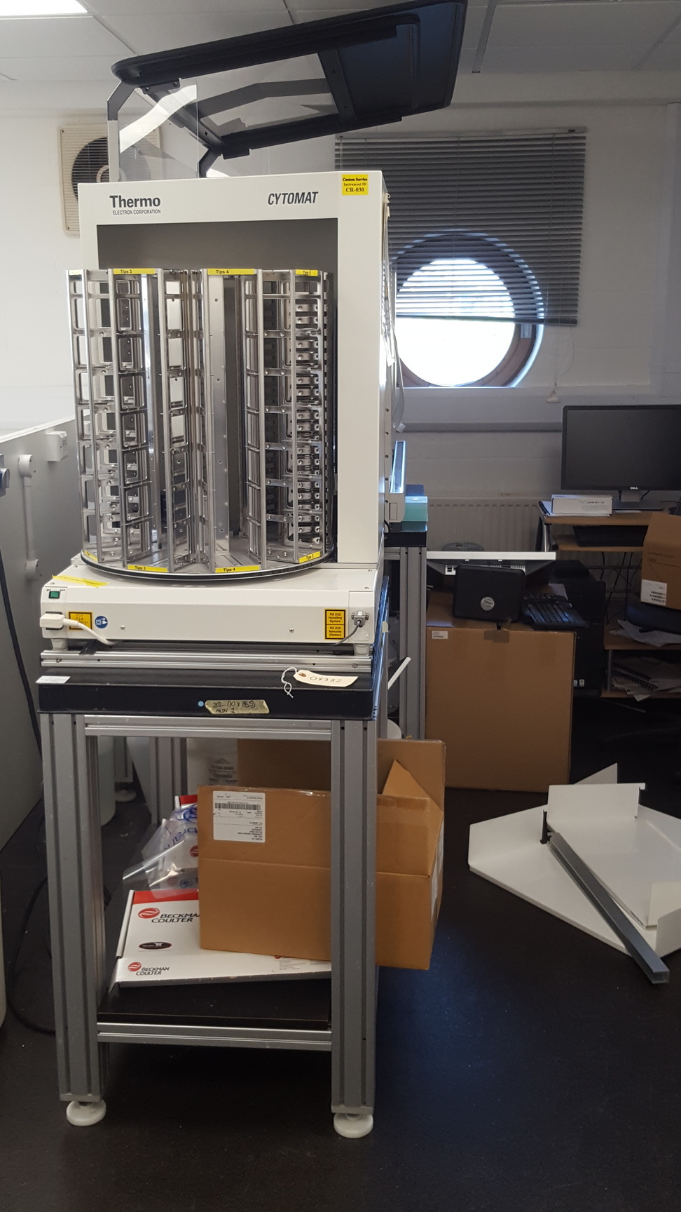 Image of Beckman Biomek FXp Laboratory Automation Workstation + Thermo Cytomat + Extras