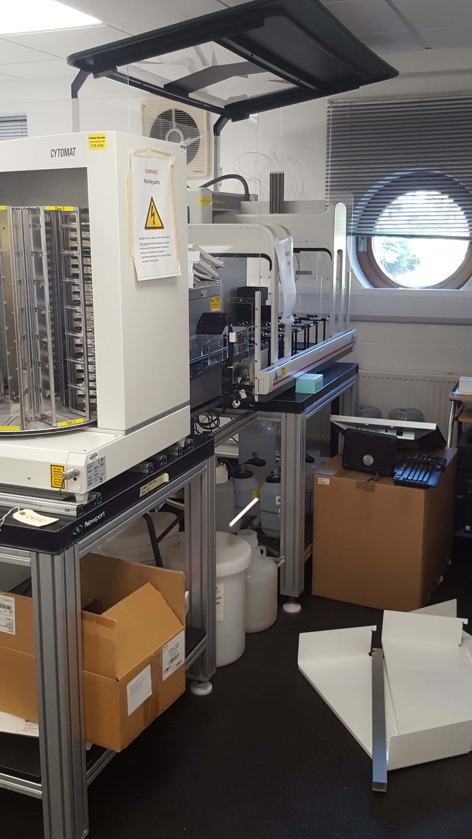 Image of Beckman Biomek FXp Laboratory Automation Workstation + Thermo Cytomat + Extras