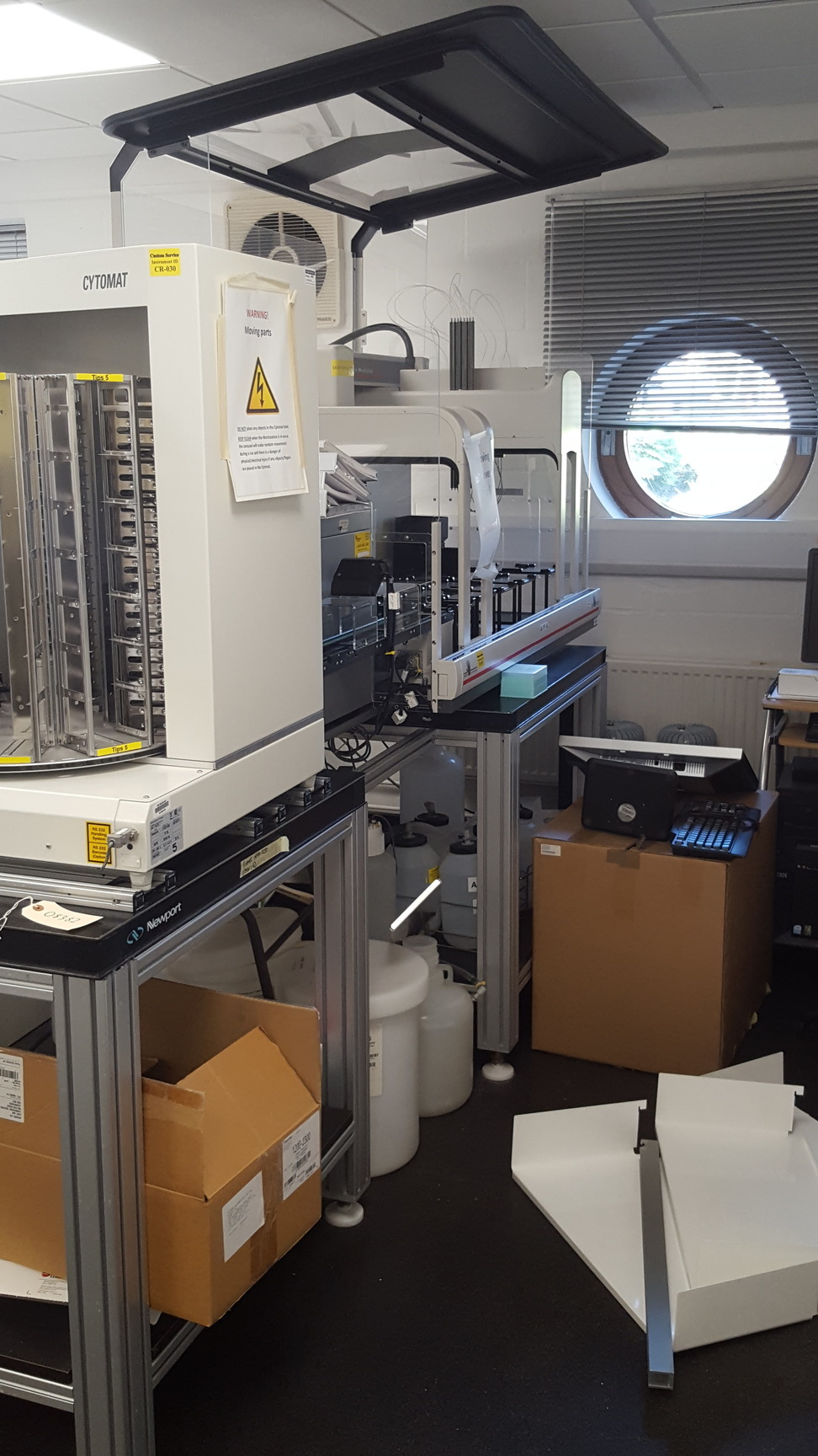 Image of Beckman Biomek FXp Laboratory Automation Workstation + Thermo Cytomat + Extras