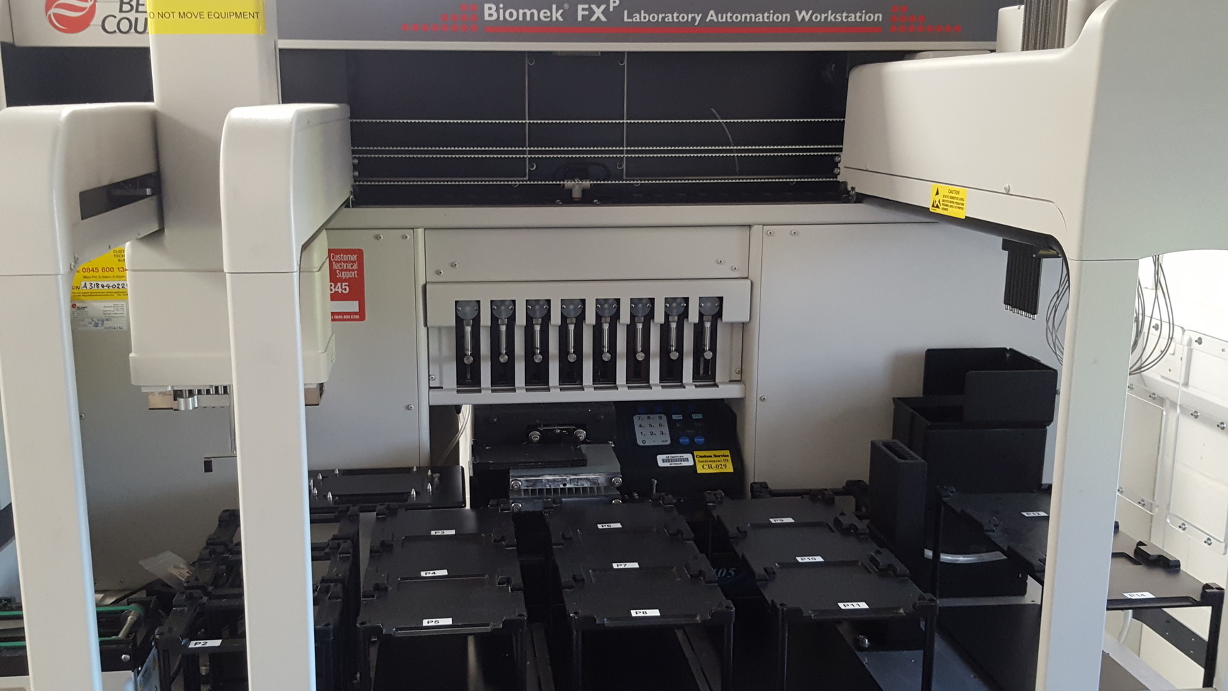 Image of Beckman Biomek FXp Laboratory Automation Workstation + Thermo Cytomat + Extras