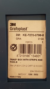Thumbnail image of 3M Grafoplast KE-7270-7988 Trasp System Trasp Box