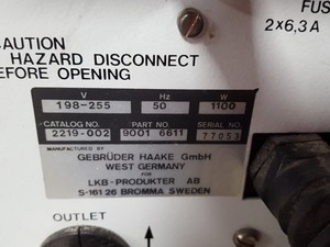 Thumbnail image of LKB Bromma 2219 Multitemp II Digital Water Bath Lab Circulator - Spares Repairs