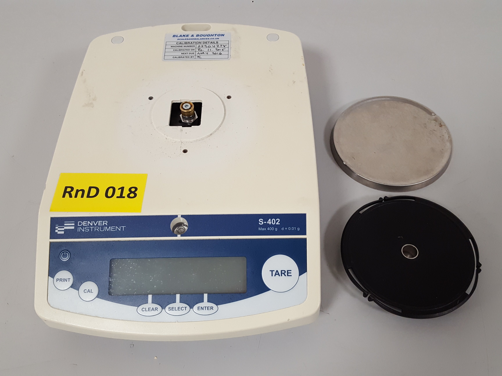 Denver Instruments S-402 Analytical Balance Lab Weighing Scales