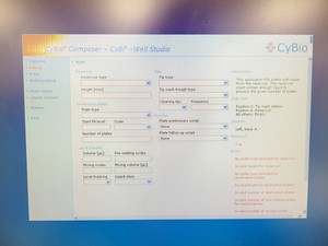 Thumbnail image of CyBio CyBi-Well Automated Simultaneous Pipettor System Lab