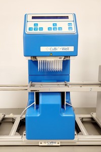 Thumbnail image of CyBio CyBi-Well Automated Simultaneous Pipettor System Lab