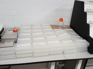 Thumbnail image of Illumina Genome Anaylzer + Paired End Module, Cluster Station & Accessories Lab