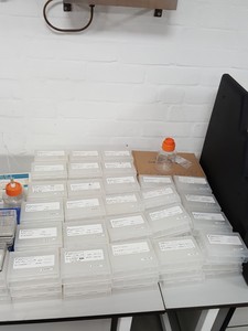 Thumbnail image of Illumina Genome Anaylzer + Paired End Module, Cluster Station & Accessories Lab