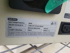 Thumbnail image of Bio-Rad CHEF-DR III Power Module + Cooling Module + Variable Speed Pump