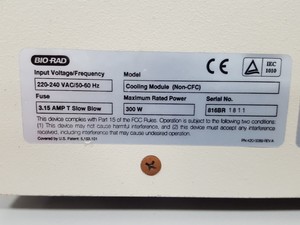 Thumbnail image of Bio-Rad CHEF-DR III Power Module + Cooling Module + Variable Speed Pump