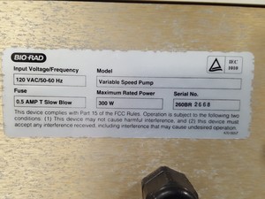 Thumbnail image of Bio-Rad CHEF-DR III Power Module + Cooling Module + Variable Speed Pump