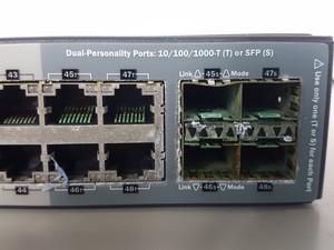 Thumbnail image of HP 2920-48G-POE+ Rackmount Switch Spares or Repairs 