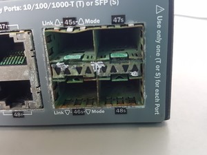 Thumbnail image of HP 2920-48G-POE+ Rackmount Switch Spares or Repairs 