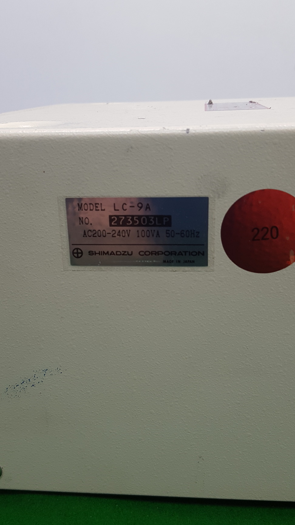 Image of Shimadzu LC-9A HPLC Liquid Chromatograph LC-600