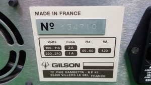 Thumbnail image of Gilson 306 HPLC Pump Unit with Pump Head Lab