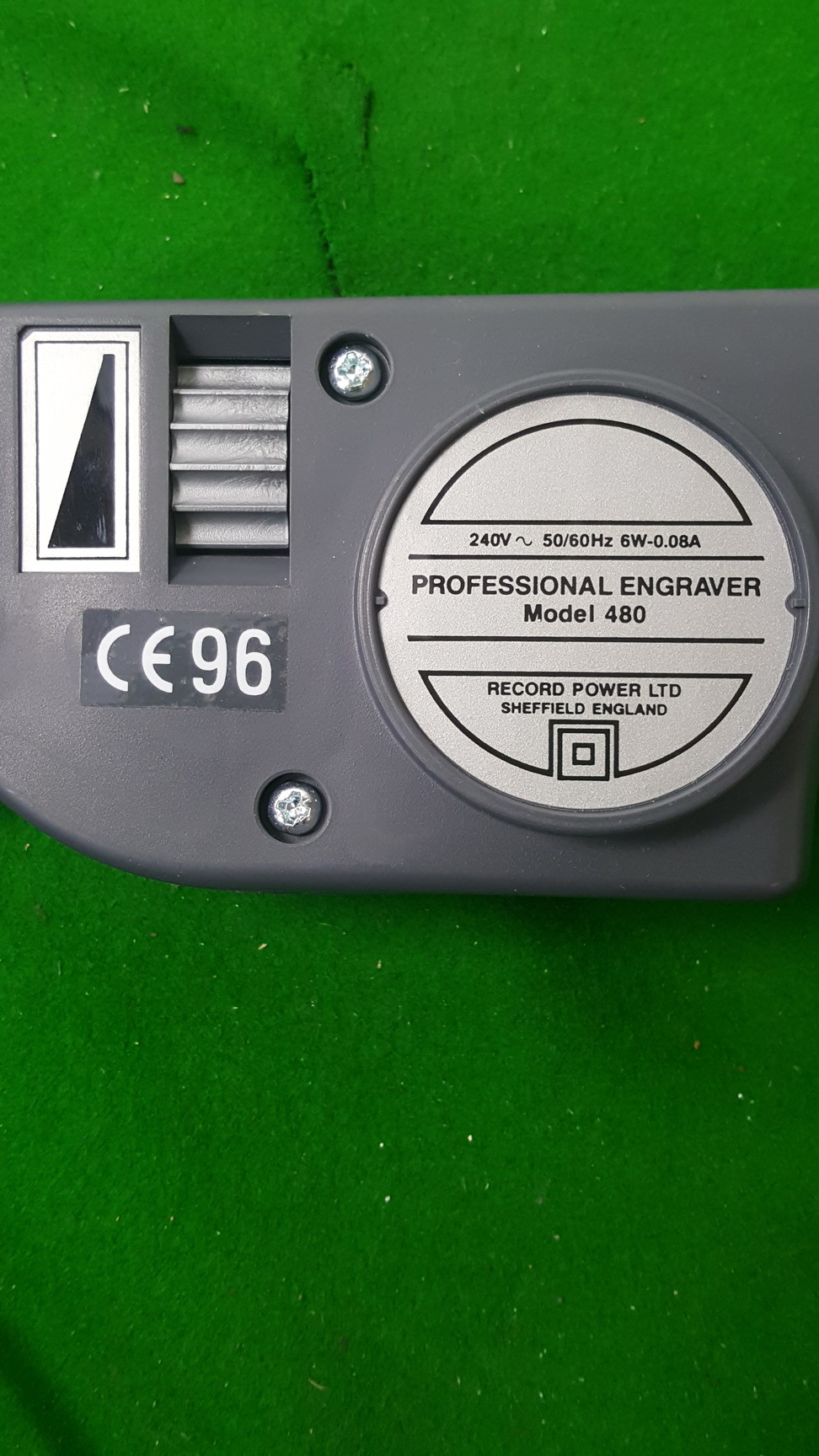 Image of Record Professional Engraver Model 480