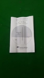 Thumbnail image of American Optical 10400A Hand Refractometer 