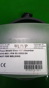 Thumbnail image of UVP UVC-803 UV Faceshield - Clear UV Absorber (Lot of 2)