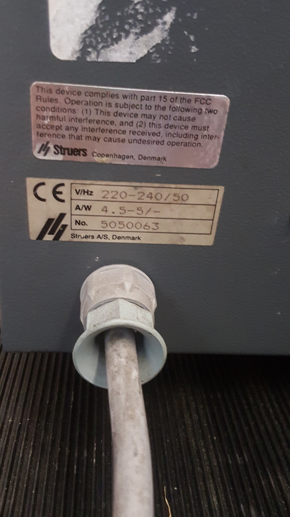 Image of Struers Labo Press-1 Hot Mounting Press Lab