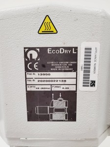 Thumbnail image of Leybold EcoDry-L Vacuum Pump 48m3/h 13950 Lab
