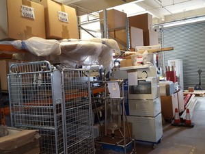 Thumbnail image of Job Lot of Dexion Pallet Racking 46 Uprights 4m Tall, 130 Beams 2.7m Wide 900mm