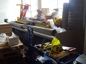 Thumbnail image of Job Lot of Dexion Pallet Racking 46 Uprights 4m Tall, 130 Beams 2.7m Wide 900mm