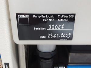 Thumbnail image of Trumpf Laser TruFiber 300 Cutting & Welding Laser Machine Lab