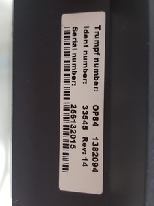 Thumbnail image of Trumpf Laser TruFiber 300 Cutting & Welding Laser Machine Lab