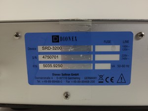 Thumbnail image of Dionex Ultimate 3000 HPG-3200P Pump With Solvent Tray SRD-3200