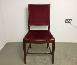 Thumbnail image of Set 6 Vintage Solid Oak Dining Chairs 