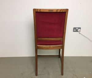 Thumbnail image of Set 6 Vintage Solid Oak Dining Chairs 