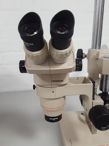 Thumbnail image of Olympus SZ STB1 + SZ-STU1 Microscope with Boom Stand