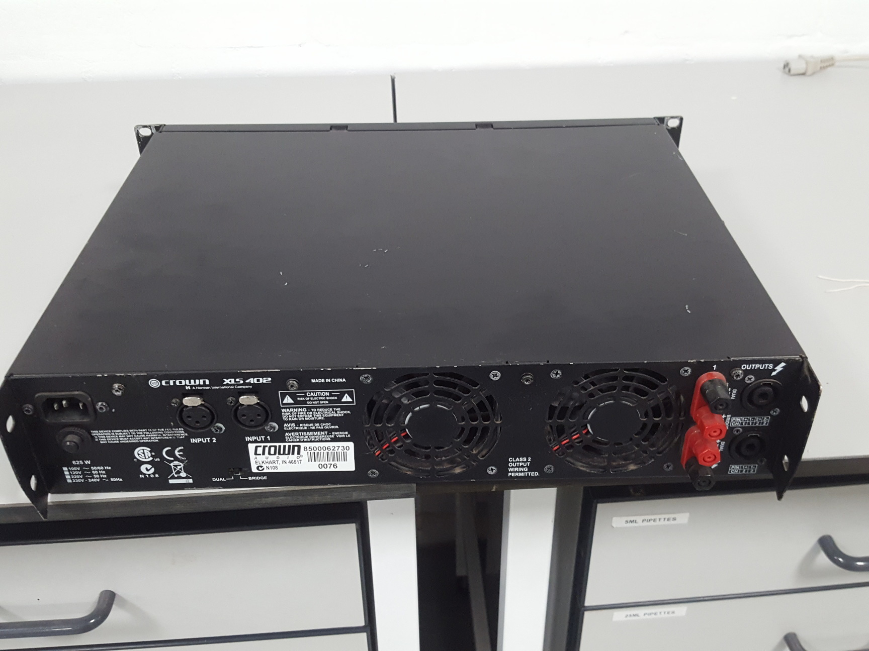 Image of Crown XLS 402 Professional Power Amplifier