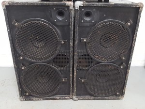 Thumbnail image of Large Gym Speakers / Audio Set of 3