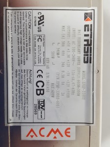 Thumbnail image of Etasis EFRP-3300S 600W Redundant Power Supply