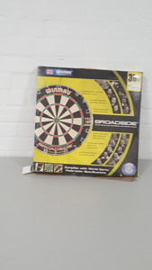 Thumbnail image of Winmau Broadside Bristle Dartboard Darts