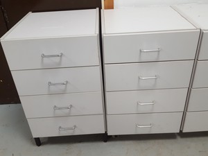 Thumbnail image of Set of four Laboratory Cupboards / Cabinets 4-Drawer Lab Furniture