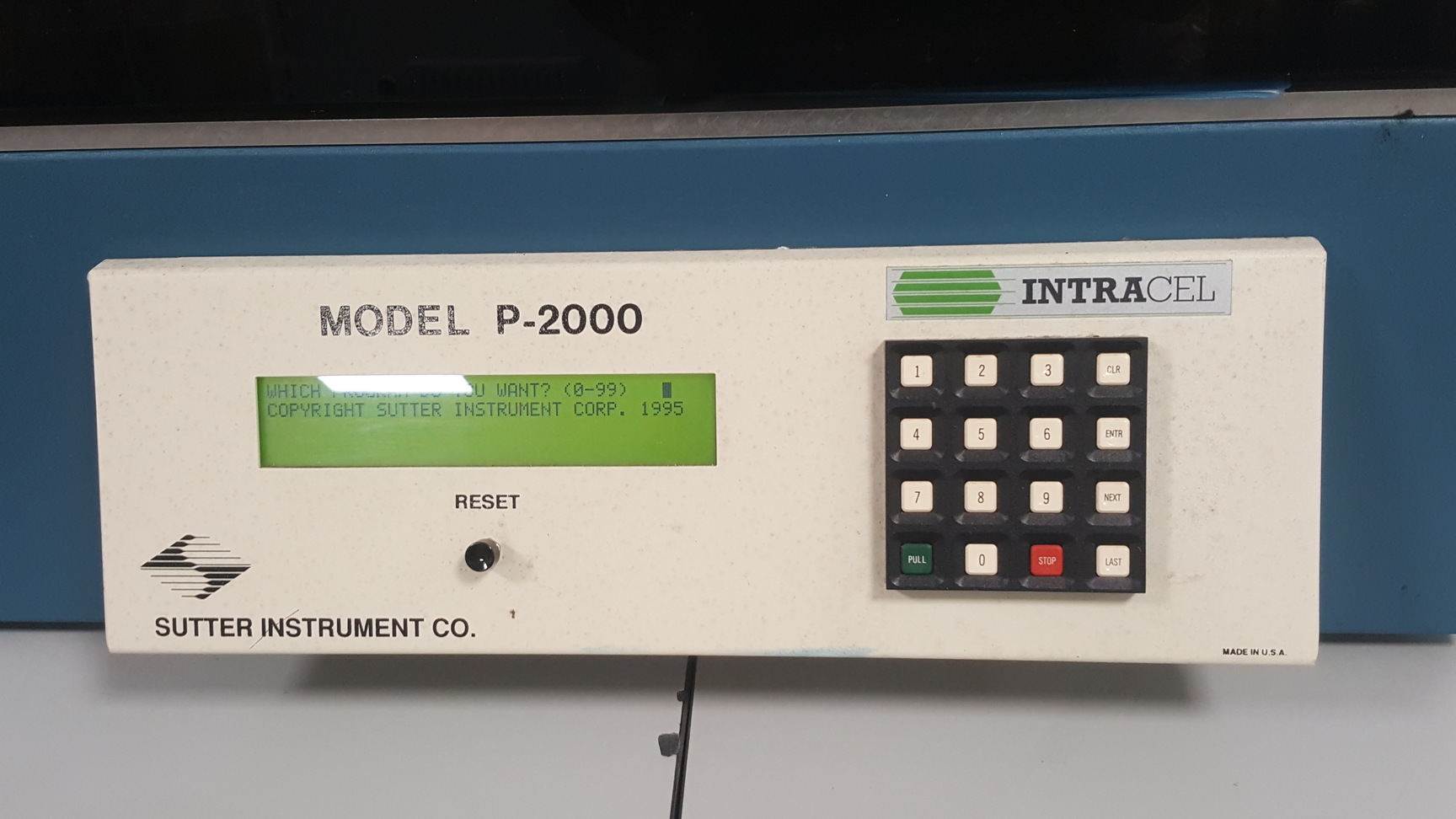 Image of Sutter P-2000 Laser-Based Micropipette Puller Intracell Spares Repair Lab