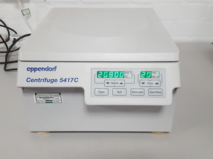 Thumbnail image of Eppendorf 5417C Benchtop Centrifuge Lab F 45-24-11 rotor - Spars Repairs